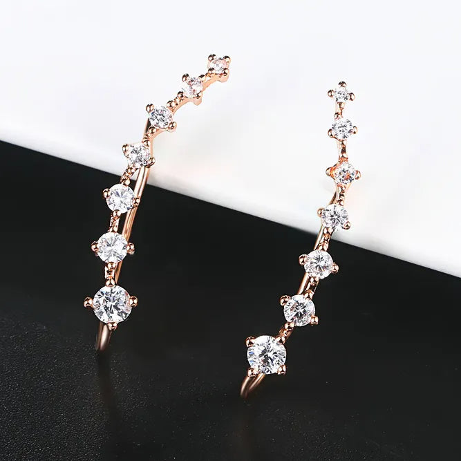 1+1 GRATIS | Holly™ - Diamant-Ohrringe mit sieben Sternen