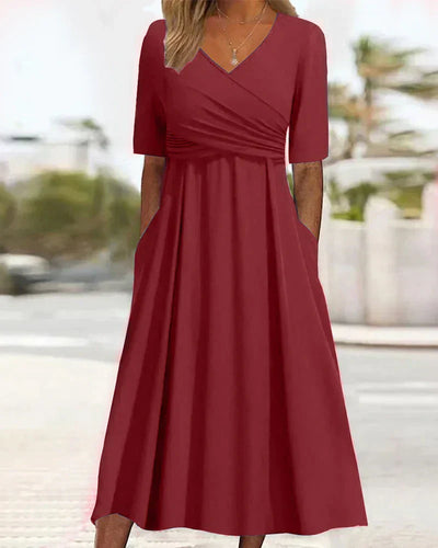 Celeste -  Modisches Crossover-Kleid