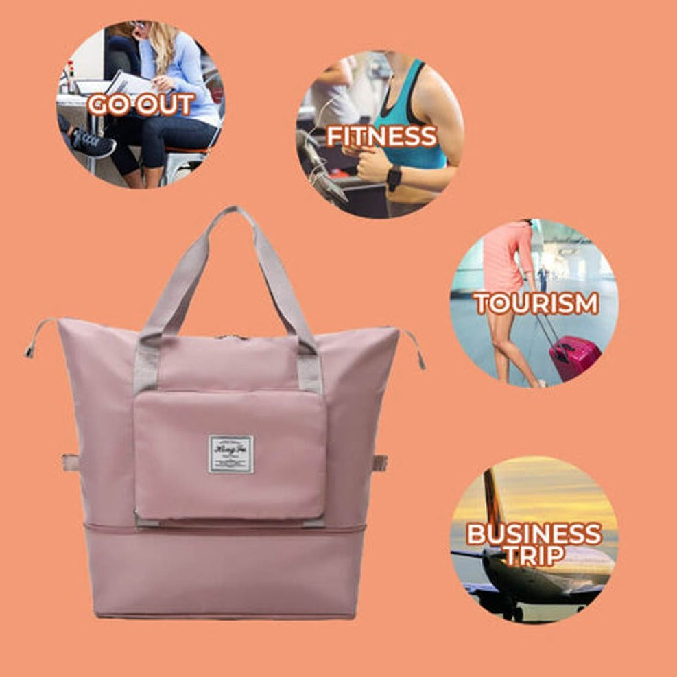 Reisetasche™️ Mehrzweck-Reisetasche mit Tragbarkeit und Erweiterbarkeit