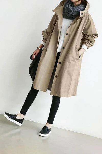 RegenStil™ Bleibe trocken und schick bei jedem Wetter mit dieser eleganten und leichten Regenjacke.