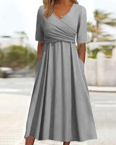 Celeste -  Modisches Crossover-Kleid