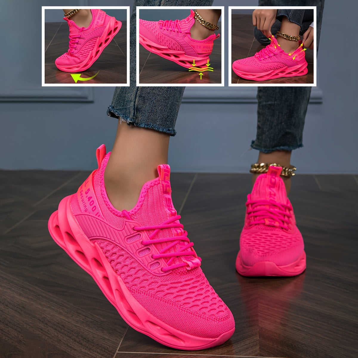 AirFlex™ – Ultraleichte Atmungsaktive Sportschuhe für Damen