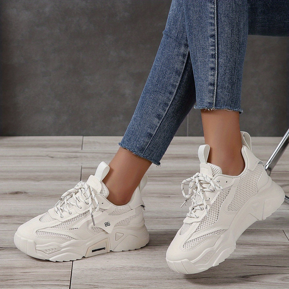 AirFlexy™ – Atmungsaktive Damen Mesh Sneaker mit Komfortsohle