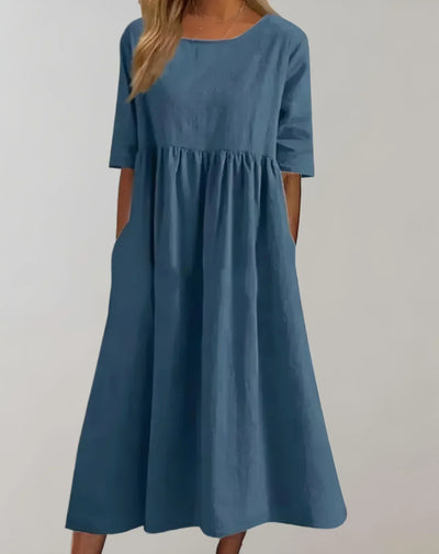 Brisa – Lockeres Baumwollkleid