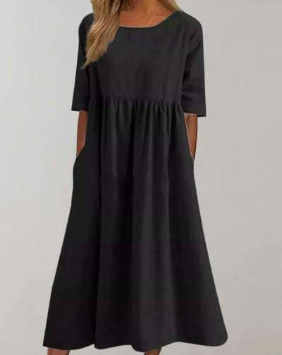 Brisa – Lockeres Baumwollkleid
