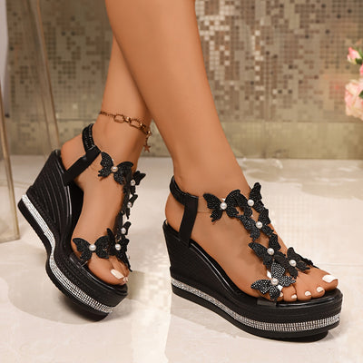 BellaRise™ – Elegante Damen Plateau Sandalen mit Komfort Sohle