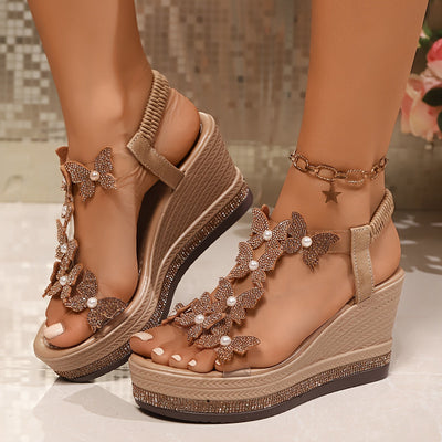 BellaRise™ – Elegante Damen Plateau Sandalen mit Komfort Sohle
