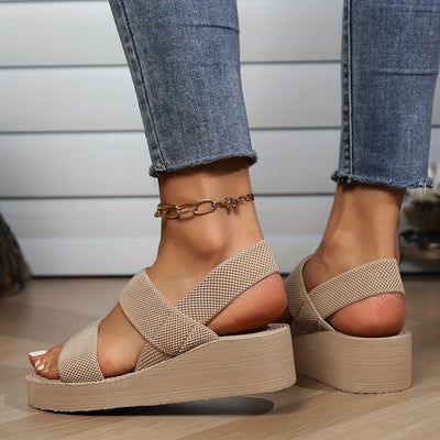 BellaStep™ – Elegante Damen Plateau Sandalen mit Komfort-Sohle