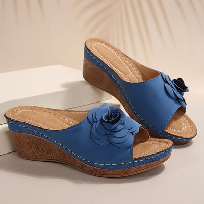 BloomLift™ – Elegante Damen Plateau Sandalen mit Komfortsohle