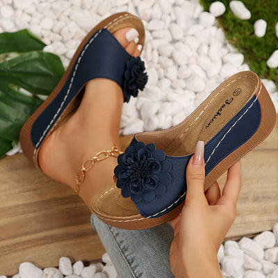 BloomStep™ – Elegante Orthopädische Sandalen mit Blumenmuster