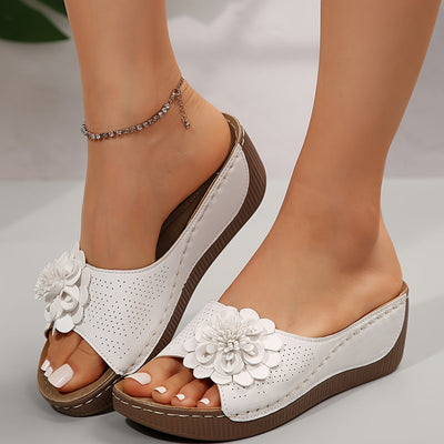 BloomStep™ – Elegante Orthopädische Sandalen mit Blumenmuster