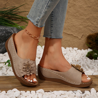 BloomStep™ – Elegante Orthopädische Sandalen mit Blumenmuster