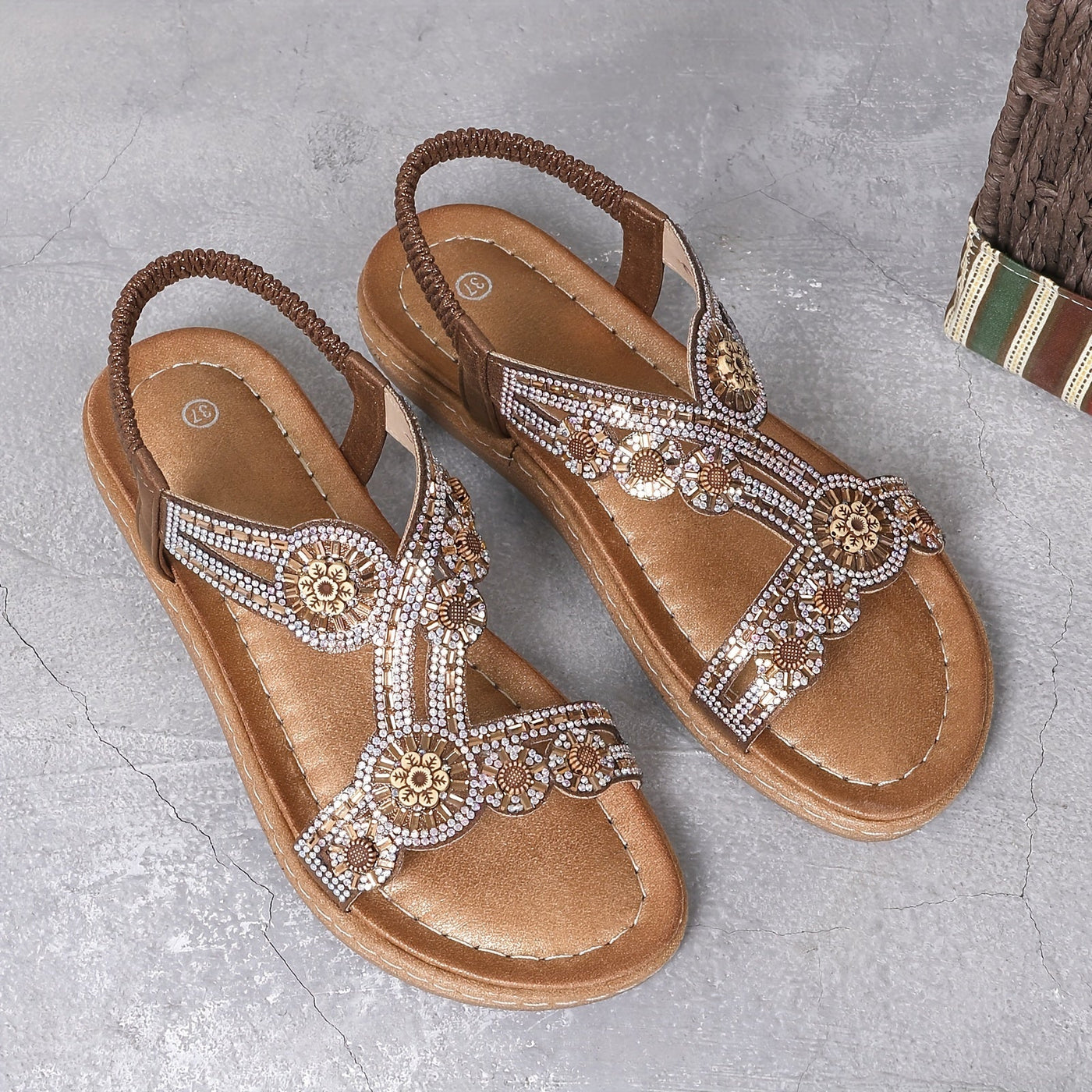 BohoFlex™ – Komfortable Flache Damen Sandalen