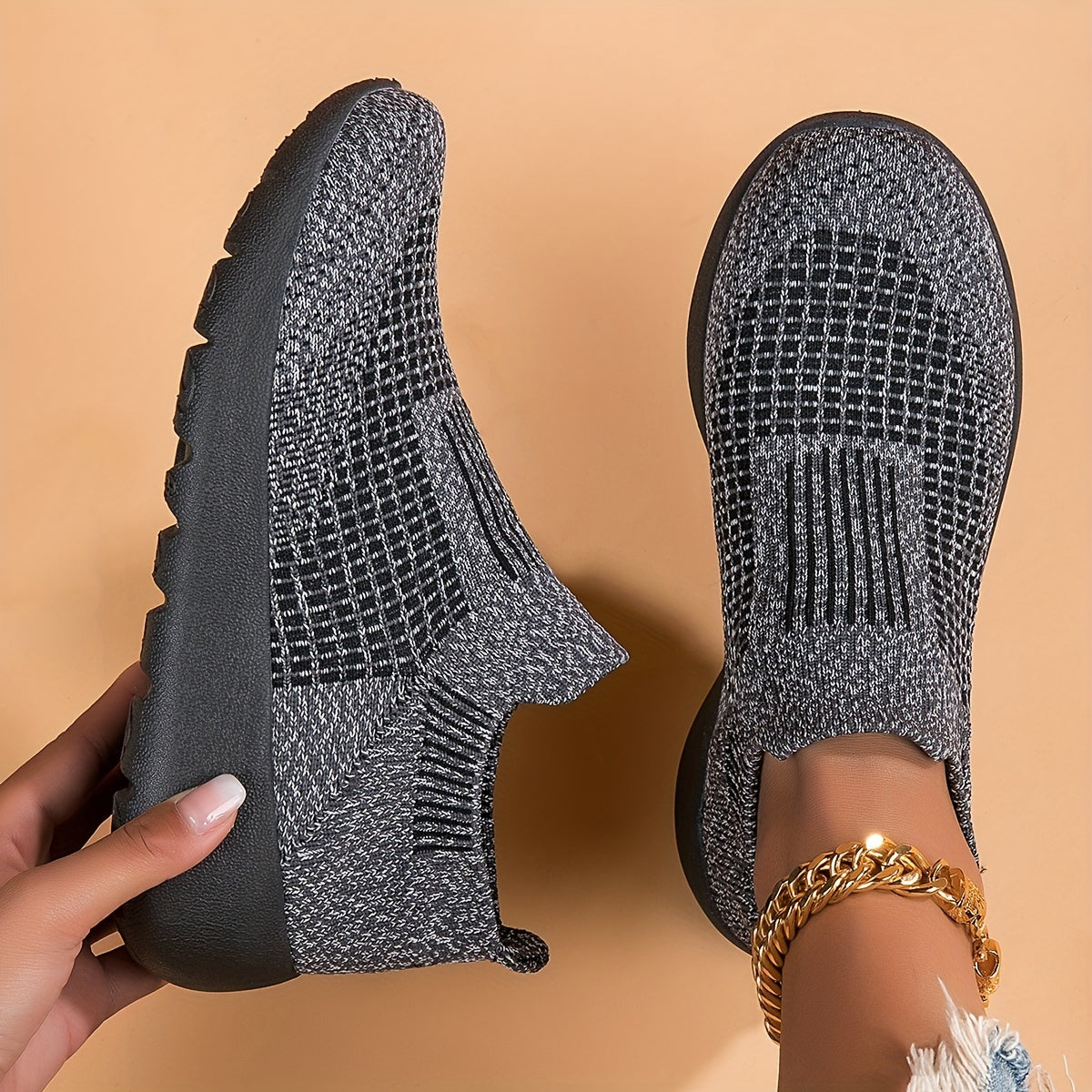 BreezyWalk™ – Leichte Slip-on Damen Sneaker für ultimativen Komfort