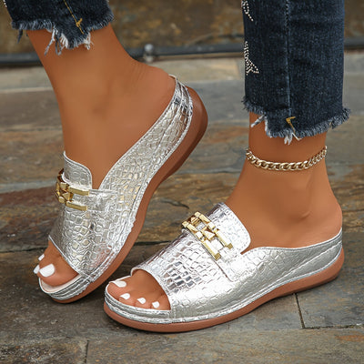 CharmVita™ – Elegante Damen Keilsandalen mit Komfort & Stil