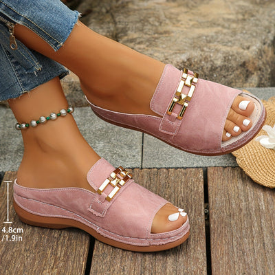CharmVita™ – Elegante Damen Keilsandalen mit Komfort & Stil