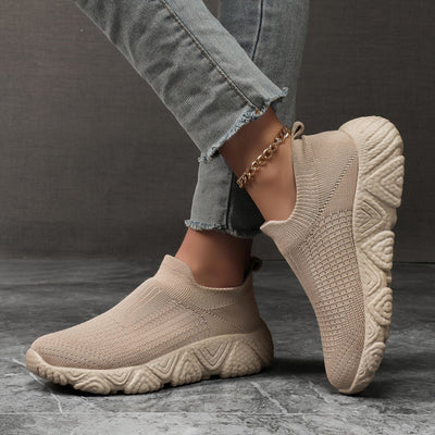 CloudEase™ – Ultraleichte Slip-on Damen Sneaker für Aktiven Komfort