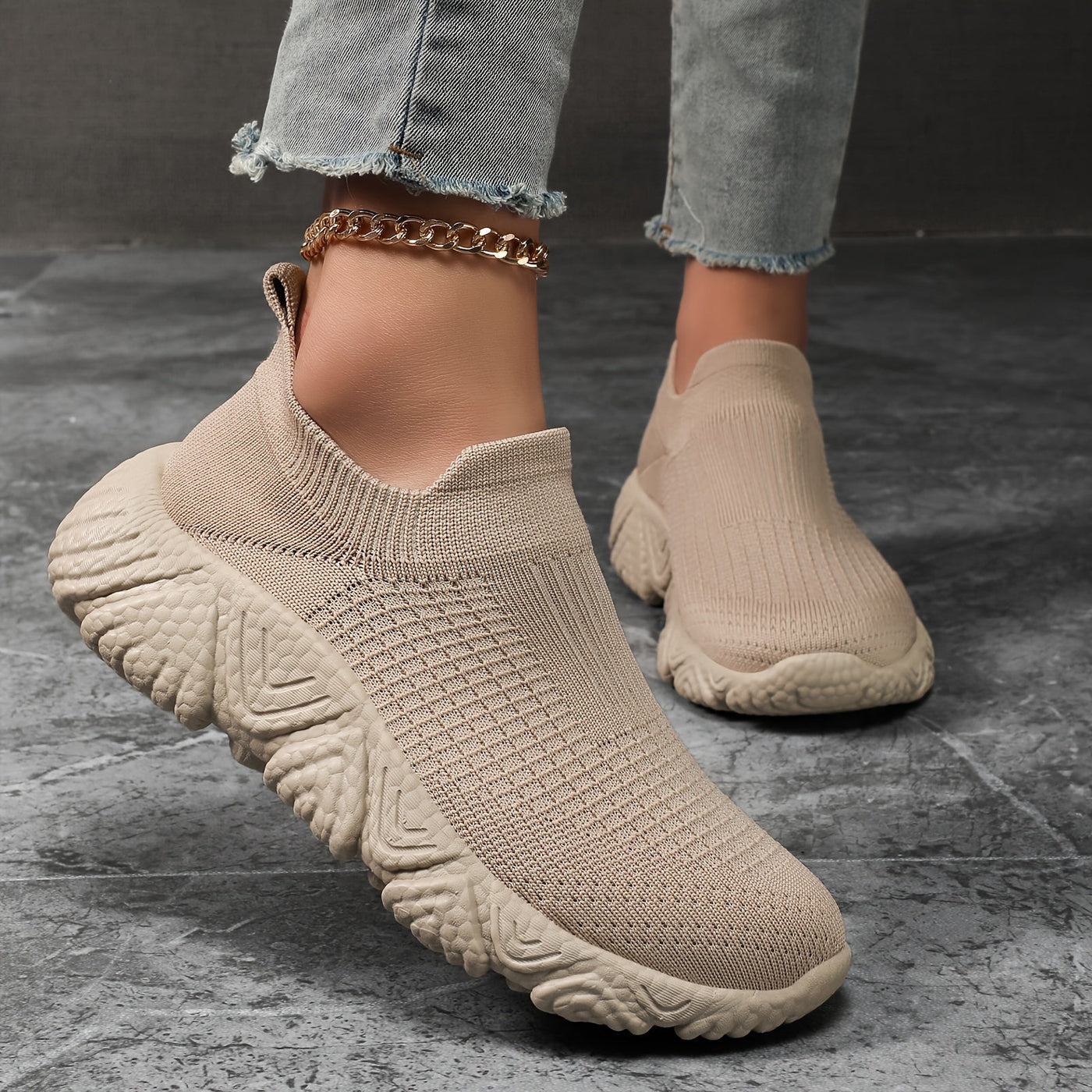 CloudEase™ – Ultraleichte Slip-on Damen Sneaker für Aktiven Komfort
