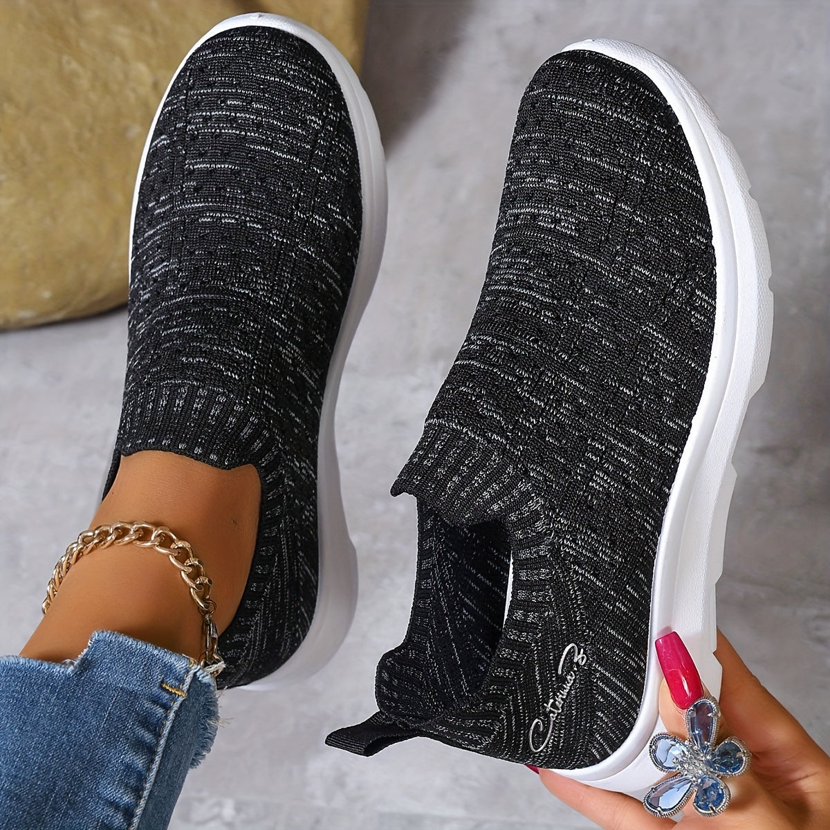 CloudStep™ – Leichte Damen Slip-On Sneaker mit Premium Komfort