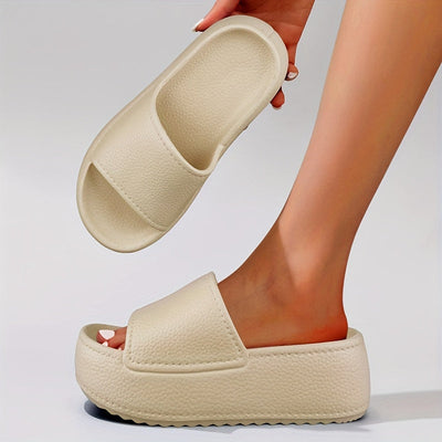EleviaSole™ – Bequeme Damen Plateau Sandalen mit Keilabsatz