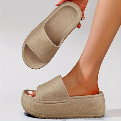 EleviaSole™ – Bequeme Damen Plateau Sandalen mit Keilabsatz
