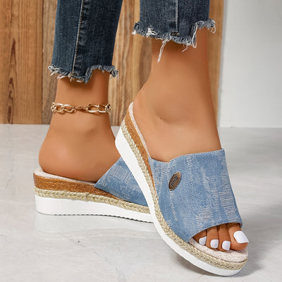 FemiVista™ – Elegante Damen Plateau Sandalen mit weichem Komfortfußbett