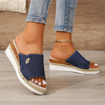 FemiVista™ – Elegante Damen Plateau Sandalen mit weichem Komfortfußbett