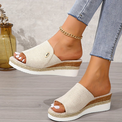 FemiVista™ – Elegante Damen Plateau Sandalen mit weichem Komfortfußbett