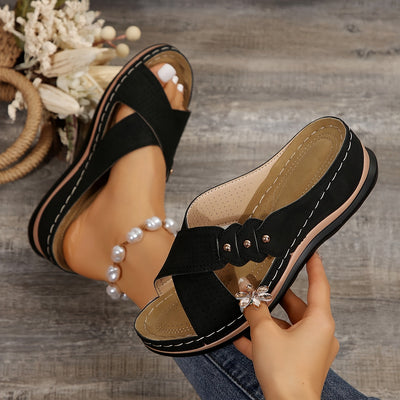 FlexiGlow™ – Elegante Damen Sandalen mit Orthopädischem Komfort