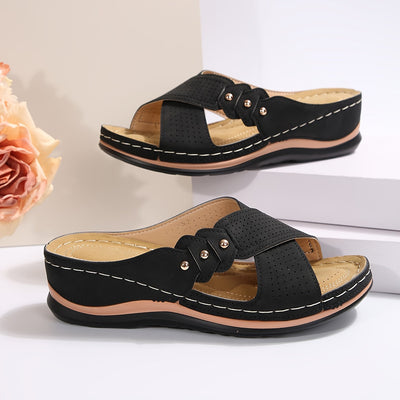 FlexiGlow™ – Elegante Damen Sandalen mit Orthopädischem Komfort