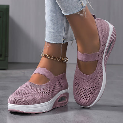 FlexiKnit™ – Bequeme Damen Slip-On Sneaker mit atmungsaktivem Gewebe