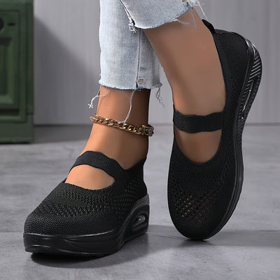 FlexiKnit™ – Bequeme Damen Slip-On Sneaker mit atmungsaktivem Gewebe