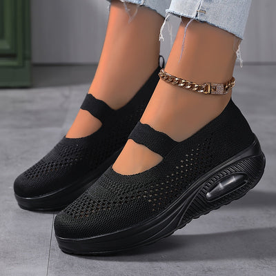 FlexiKnit™ – Bequeme Damen Slip-On Sneaker mit atmungsaktivem Gewebe