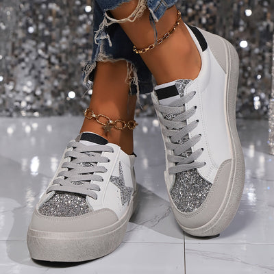 LeoStride™ – Modische Damen Sneaker mit trendigem Leopardenmuster