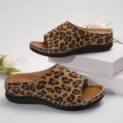 LeovaStep™ – Komfortable Damen Slip-On Sandalen mit Orthopädischem Fußbett