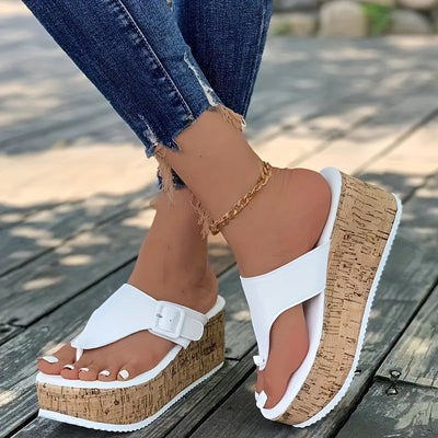 LiftEase™ – Elegante Damen Plateausandalen für maximalen Komfort