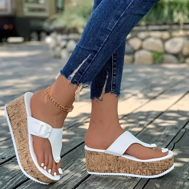 LiftEase™ – Elegante Damen Plateausandalen für maximalen Komfort