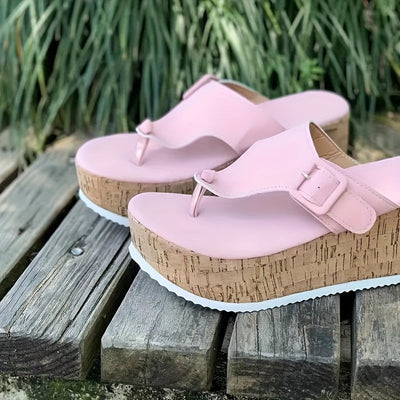 LiftEase™ – Elegante Damen Plateausandalen für maximalen Komfort