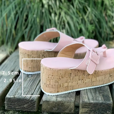 LiftEase™ – Elegante Damen Plateausandalen für maximalen Komfort