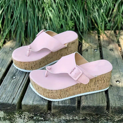 LiftEase™ – Elegante Damen Plateausandalen für maximalen Komfort
