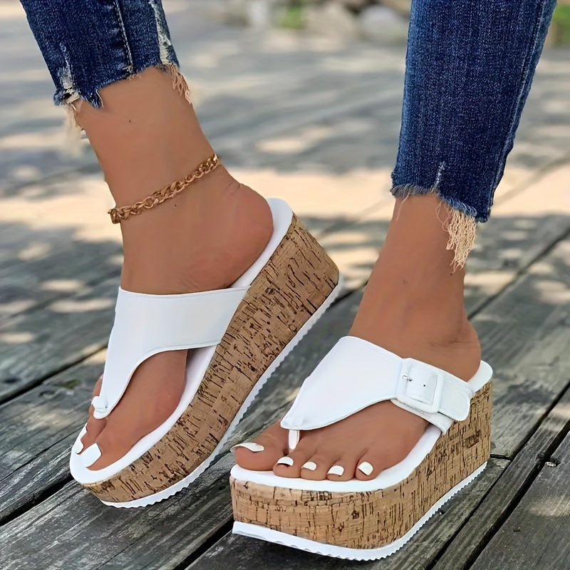 LiftEase™ – Elegante Damen Plateausandalen für maximalen Komfort
