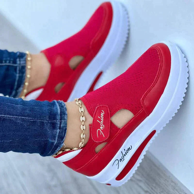 MotionEase™ – Bequeme Damen-Sneaker mit Federnder Dämpfung