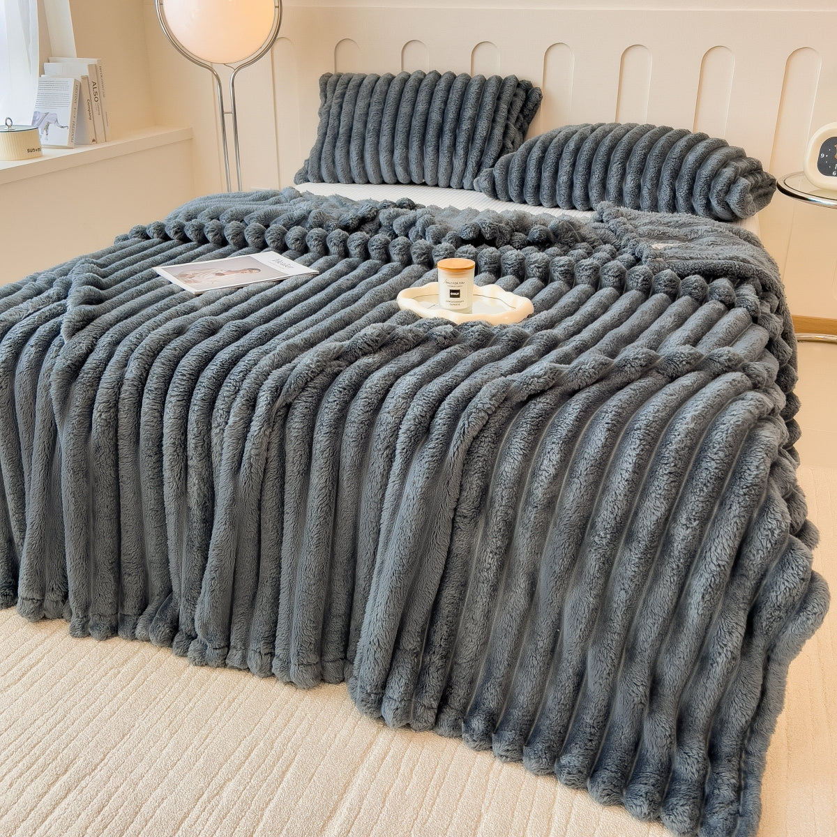 50% RABATT | FluffyWrap™ | Kuschelige Bettlakenabdeckung Plüschdecke