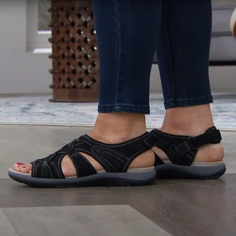 OrthoBloom™ – Modische Orthopädische Damen Sandalen