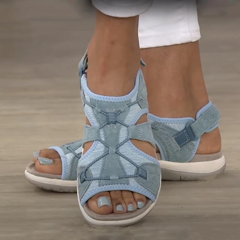 OrthoBloom™ – Modische Orthopädische Damen Sandalen