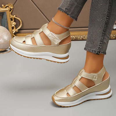 OrthoVita™ – Sportliche Damen Plateau Sandalen mit rutschfester Komfortsohle