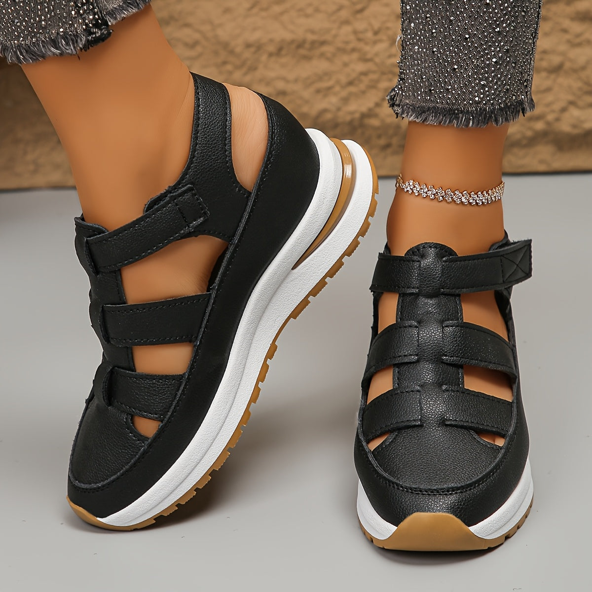 OrthoVita™ – Sportliche Damen Plateau Sandalen mit rutschfester Komfortsohle