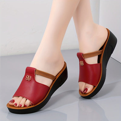 SoleVita™ – Elegante Damen Sandalen mit Komfort Plateau