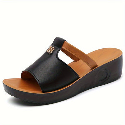 SoleVita™ – Elegante Damen Sandalen mit Komfort Plateau