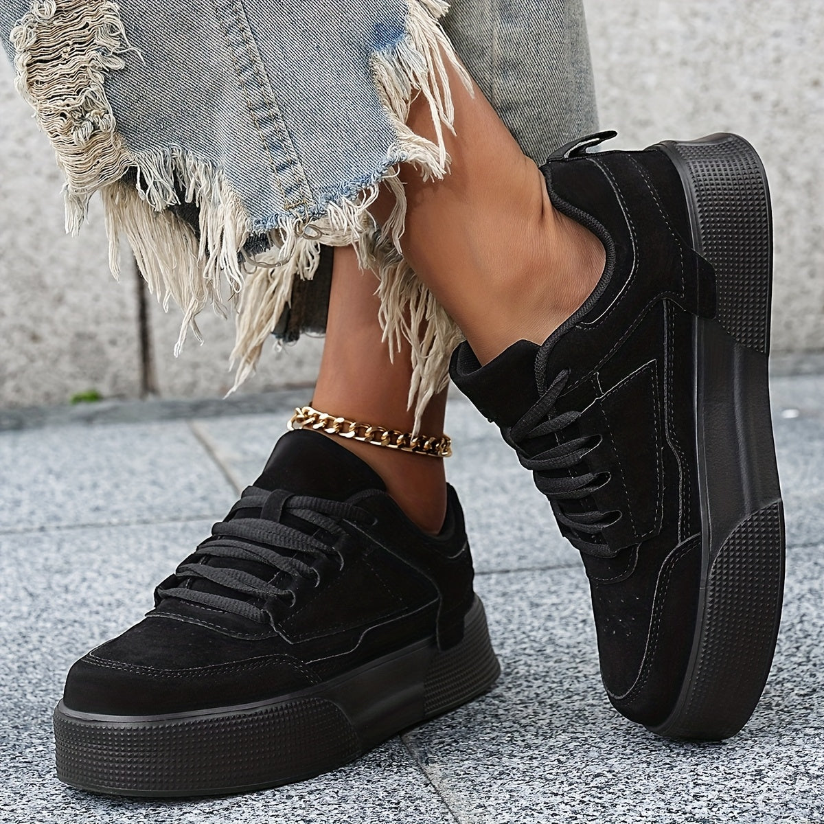 StyleVibe™ – Trendige Low Top Damen Sneaker für ultimativen Komfort